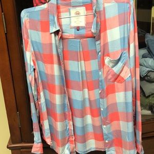 Button-down flannel